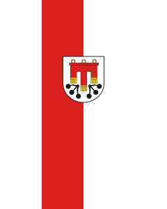 Flag: Kressbronn am Bodensee | portrait flag | 3.5m² | 38sqft | 300x120cm | 10x4ft