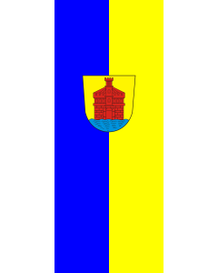 Bandiera: Meersburg | bandiera ritratto | 3,5&nbsp;m² | 300&nbsp;×&nbsp;120&nbsp;cm 