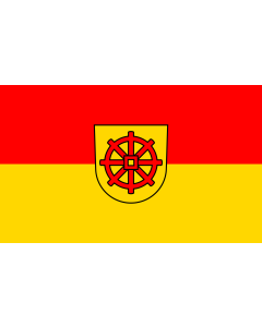 Flag: Owingen |  landscape flag | 1.35m² | 14.5sqft | 90x150cm | 3x5ft 