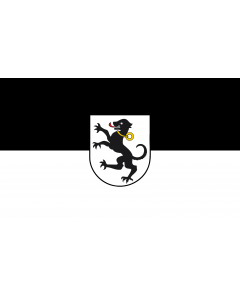 Flag: Tettnang |  landscape flag | 1.35m² | 14.5sqft | 90x150cm | 3x5ft 