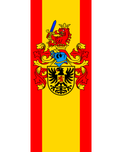 Bandiera: Überlingen | bandiera ritratto | 3,5&nbsp;m² | 300&nbsp;×&nbsp;120&nbsp;cm 