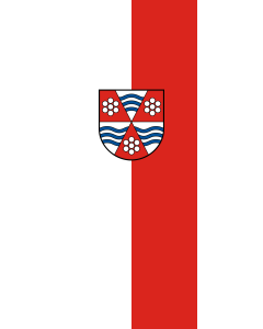 Flag: Uhldingen-Mühlhofen | portrait flag | 3.5m² | 38sqft | 300x120cm | 10x4ft