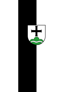 Vertical Hanging Swivel Crossbar Banner Flag: Achberg |  portrait flag | 3.5m² | 38sqft | 300x120cm | 10x4ft 