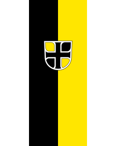 Flag: Altshausen | portrait flag | 3.5m² | 38sqft | 300x120cm | 10x4ft