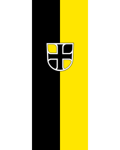 Vertical Hanging Beam Flag: Altshausen | portrait flag | 6m² | 64sqft | 400x150cm | 13x5ft