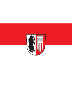 Flag: Amtzell | landscape flag | 1.35m² | 14.5sqft | 90x150cm | 3x5ft