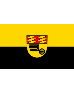 Flag: Aulendorf |  landscape flag | 1.35m² | 14.5sqft | 90x150cm | 3x5ft 
