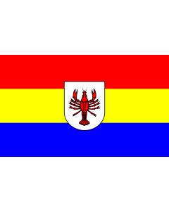 Flag: Bad Wurzach |  landscape flag | 1.35m² | 14.5sqft | 90x150cm | 3x5ft 