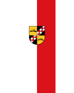 Flag: Baindt |  portrait flag | 3.5m² | 38sqft | 300x120cm | 10x4ft 