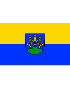 Flag: Bergatreute |  landscape flag | 1.35m² | 14.5sqft | 90x150cm | 3x5ft 