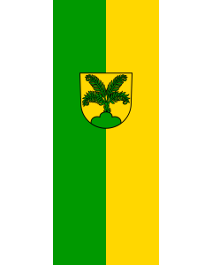 Flag: Grünkraut | portrait flag | 3.5m² | 38sqft | 300x120cm | 10x4ft