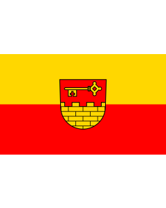 Flag: Hoßkirch |  landscape flag | 1.35m² | 14.5sqft | 90x150cm | 3x5ft 