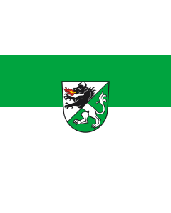 Flag: Kißlegg | landscape flag | 1.35m² | 14.5sqft | 90x150cm | 3x5ft