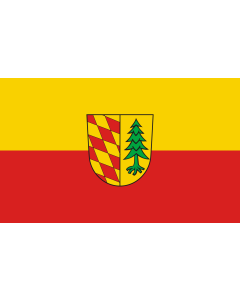 Flag: Königseggwald | landscape flag | 1.35m² | 14.5sqft | 90x150cm | 3x5ft