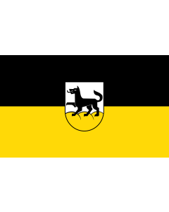 Flag: Wolfegg |  landscape flag | 1.35m² | 14.5sqft | 90x150cm | 3x5ft 