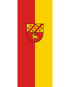 Flag: Bingen |  portrait flag | 3.5m² | 38sqft | 300x120cm | 10x4ft 