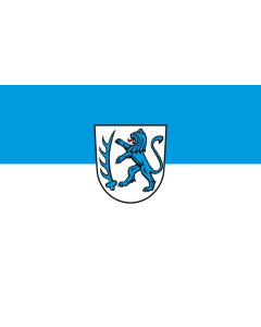 Flag: Gammertingen | landscape flag | 1.35m² | 14.5sqft | 90x150cm | 3x5ft