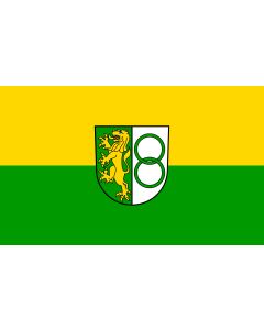 Flag: Hettingen |  landscape flag | 1.35m² | 14.5sqft | 90x150cm | 3x5ft 