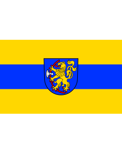 Flag: Meßkirch |  landscape flag | 1.35m² | 14.5sqft | 90x150cm | 3x5ft 
