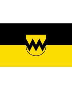 Flag: Schwenningen | landscape flag | 1.35m² | 14.5sqft | 90x150cm | 3x5ft