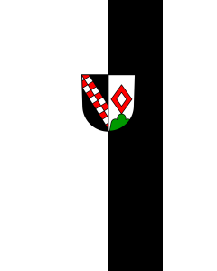 Flag: Wald |  portrait flag | 3.5m² | 38sqft | 300x120cm | 10x4ft 