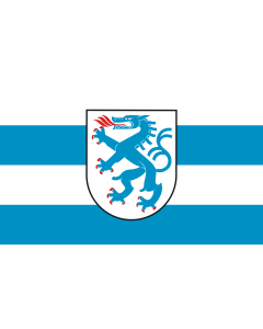 Flag: Ingolstadt |  landscape flag | 1.35m² | 14.5sqft | 90x150cm | 3x5ft 