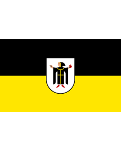 Flag: München, Landeshauptstadt | landscape flag | 1.35m² | 14.5sqft | 90x150cm | 3x5ft