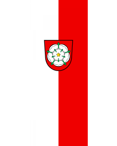 Flag: Rosenheim |  portrait flag | 3.5m² | 38sqft | 300x120cm | 10x4ft 