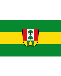 Flag: Pleiskirchen | landscape flag | 1.35m² | 14.5sqft | 90x150cm | 3x5ft
