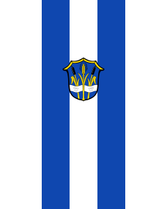 Flag: Reischach | portrait flag | 3.5m² | 38sqft | 300x120cm | 10x4ft