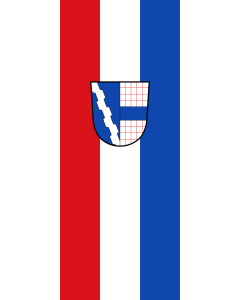 Vertical Hanging Beam Flag: Stammham | portrait flag | 3.5m² | 38sqft | 300x120cm | 10x4ft