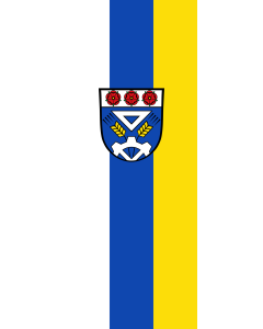 Flagge:  Winhöring  |  Hochformat Fahne | 3.5m² | 300x120cm 