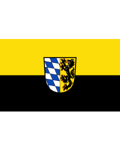 Flag: Bad Reichenhall, GKSt | landscape flag | 1.35m² | 14.5sqft | 90x150cm | 3x5ft