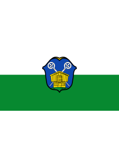 Flag: Bischofswiesen |  landscape flag | 1.35m² | 14.5sqft | 90x150cm | 3x5ft 