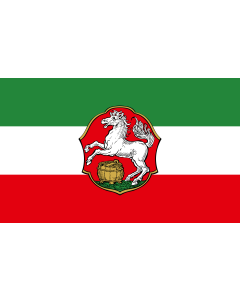 Flagge: Large Freilassing, St  |  Querformat Fahne | 1.35m² | 90x150cm 