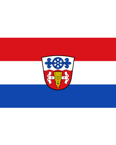 Flag: Saaldorf-Surheim | landscape flag | 1.35m² | 14.5sqft | 90x150cm | 3x5ft