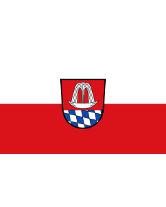 Flag: Bad Heilbrunn | landscape flag | 1.35m² | 14.5sqft | 90x150cm | 3x5ft