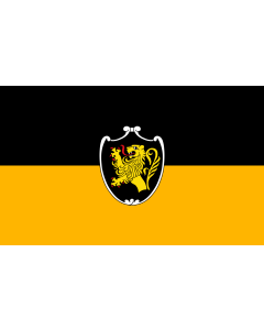 Flag: Bad Tölz, St | landscape flag | 1.35m² | 14.5sqft | 90x150cm | 3x5ft