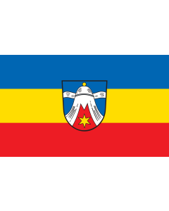 Flag: Dietramszell | landscape flag | 1.35m² | 14.5sqft | 90x150cm | 3x5ft