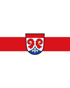 Flag: Eurasburg | landscape flag | 1.35m² | 14.5sqft | 90x150cm | 3x5ft