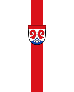 Flag: Eurasburg | portrait flag | 3.5m² | 38sqft | 300x120cm | 10x4ft