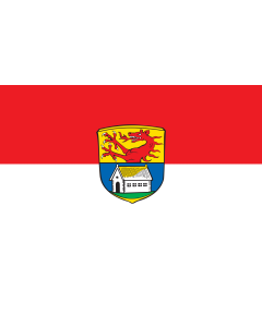 Flag: Reichersbeuern | landscape flag | 1.35m² | 14.5sqft | 90x150cm | 3x5ft