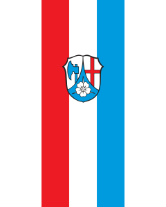 Flagge:  Schlehdorf  |  Hochformat Fahne | 3.5m² | 300x120cm 