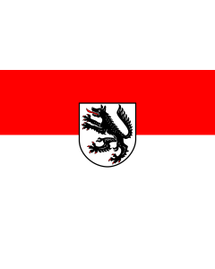 Flagge: Large Wolfratshausen, St  |  Querformat Fahne | 1.35m² | 90x150cm 