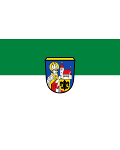 Flag: Altomünster, M | landscape flag | 1.35m² | 14.5sqft | 90x150cm | 3x5ft