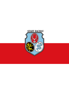 Flagge: Large Dachau, GKSt  |  Querformat Fahne | 1.35m² | 90x150cm 