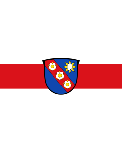 Flag: Odelzhausen |  landscape flag | 1.35m² | 14.5sqft | 90x150cm | 3x5ft 