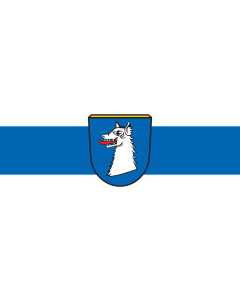 Flag: Schwabhausen |  landscape flag | 1.35m² | 14.5sqft | 90x150cm | 3x5ft 