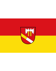 Flag: Hilgertshausen-Tandern | landscape flag | 1.35m² | 14.5sqft | 90x150cm | 3x5ft