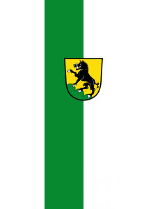 Vertical Hanging Swivel Crossbar Banner Flag: Ebersberg, St |  portrait flag | 6m² | 64sqft | 400x150cm | 13x5ft 